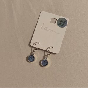 Blue Crystal Earrings